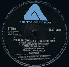 Load image into Gallery viewer, John Williams (4) : Close Encounters Of The Third Kind (Original Motion Picture Soundtrack) (LP, Album)