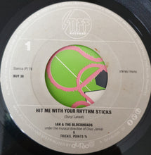 Load image into Gallery viewer, Ian Dury And The Blockheads : Hit Me With Your Rhythm Stick (7", Single)