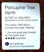 Load image into Gallery viewer, Porcupine Tree : Signify (2xLP, Album, RE, RM, 180)