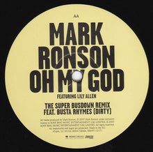 Load image into Gallery viewer, Mark Ronson ft. Lily Allen : Oh My God (10", Ltd)