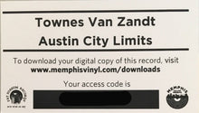 Load image into Gallery viewer, Townes Van Zandt : Live At Austin City Limits (LP, Album, RSD)
