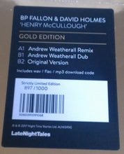 Load image into Gallery viewer, BP Fallon & David Holmes : Henry McCullough (The Andrew Weatherall Remixes) (12", RSD, Ltd, Num, Gol)