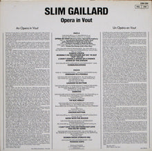 Load image into Gallery viewer, Slim Gaillard : Opera In Vout (LP, Comp, RE)
