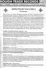 Load image into Gallery viewer, Various : Aspects Of Volume 4 (Cass, Album, Comp, Promo)