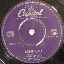 Load image into Gallery viewer, Gene Vincent : Be-Bop-A-Lula (7")