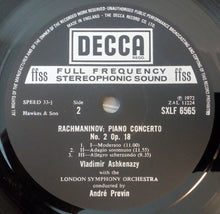 Load image into Gallery viewer, Rachmaninov* / Vladimir Ashkenazy, London Symphony Orchestra, André Previn : The Four Piano Concertos / Rhapsody On A Theme Of Paganini (3xLP + Box)