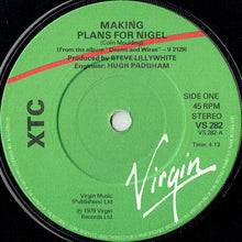 Load image into Gallery viewer, XTC : Making Plans For Nigel (7", Single)