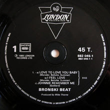 Load image into Gallery viewer, Bronski Beat, Marc Almond : I Feel Love (12", Maxi)