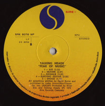 Load image into Gallery viewer, Talking Heads : Fear Of Music (LP, Album, M/Print)