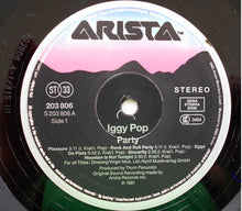 Load image into Gallery viewer, Iggy Pop : Party (LP, Album, RP)