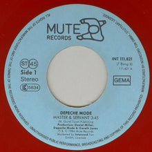 Load image into Gallery viewer, Depeche Mode : Master And Servant (7", Single, Red)