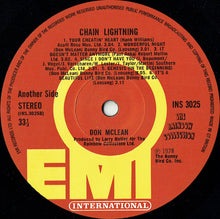 Load image into Gallery viewer, Don McLean : Chain Lightning (LP, Album)