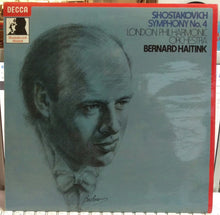 Load image into Gallery viewer, Shostakovich*, London Philharmonic Orchestra, Bernard Haitink : Symphony No. 4 (LP, Mono)