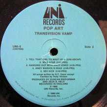 Load image into Gallery viewer, Transvision Vamp : Pop Art (LP, Album)