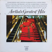 Load image into Gallery viewer, Aretha Franklin : Aretha's Greatest Hits (LP, Comp, RE)