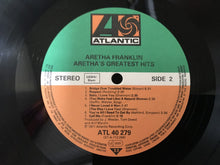 Load image into Gallery viewer, Aretha Franklin : Aretha's Greatest Hits (LP, Comp, RE)
