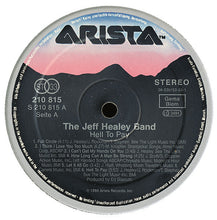 Load image into Gallery viewer, The Jeff Healey Band : Hell To Pay (LP, Album)