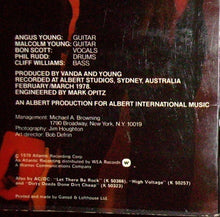 Load image into Gallery viewer, AC/DC : Powerage (LP, Album, Por)