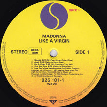 Load image into Gallery viewer, Madonna : Like A Virgin (LP, Album, RE, RSA)