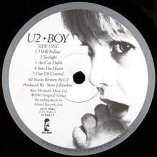 Load image into Gallery viewer, U2 : Boy (LP, Album)
