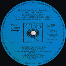 Load image into Gallery viewer, Simon & Garfunkel, Dave Grusin : The Graduate (Original Soundtrack) (LP, Album)