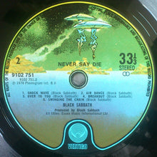 Load image into Gallery viewer, Black Sabbath : Never Say Die! (LP, Album)
