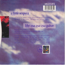 Load image into Gallery viewer, Erasure : A Little Respect (7", Single)