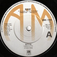 Load image into Gallery viewer, Styx : Babe (7", Single)