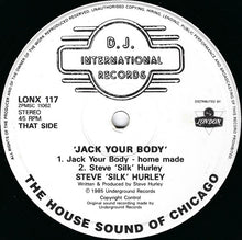 Load image into Gallery viewer, Steve 'Silk' Hurley* : Jack Your Body (12", Single, PRS)
