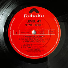 Load image into Gallery viewer, Level 42 : Level Best (LP, Comp, Mat)