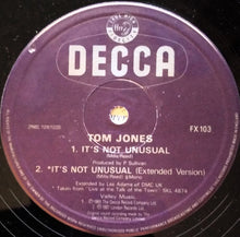 Load image into Gallery viewer, Tom Jones : It's Not Unusual (12")