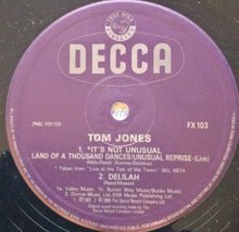 Load image into Gallery viewer, Tom Jones : It's Not Unusual (12")