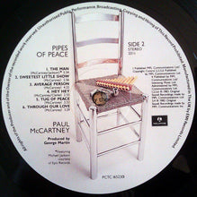 Load image into Gallery viewer, Paul McCartney : Pipes Of Peace (LP, Album, Gat)