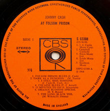 Load image into Gallery viewer, Johnny Cash : At Folsom Prison (LP, Album)