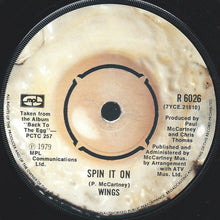 Load image into Gallery viewer, Wings (2) : Old Siam, Sir (7", Single)