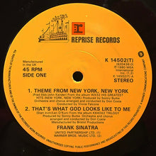 Load image into Gallery viewer, Frank Sinatra : Theme From New York, New York (12")