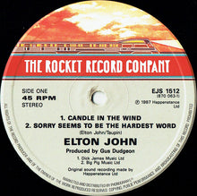 Load image into Gallery viewer, Elton John : Candle In The Wind (12", Single)