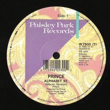 Load image into Gallery viewer, Prince : Alphabet St. (12", Single)