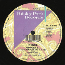 Load image into Gallery viewer, Prince : Alphabet St. (12", Single)