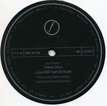 Load image into Gallery viewer, Joy Division : Love Will Tear Us Apart (12", Single, RP, A3/)