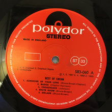 Load image into Gallery viewer, Cream (2) : Best Of Cream (LP, Comp)