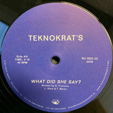 Load image into Gallery viewer, Les Choc Stars Du Zaire*, Ben Nyamabo & Teknokrat's : Nakombe Nga / What Did She Say (12")