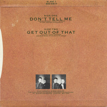 Load image into Gallery viewer, Blancmange : Don't Tell Me (7", Single, Sil)