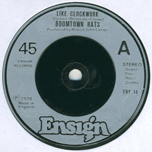 Load image into Gallery viewer, The Boomtown Rats : Like Clockwork (7", Single, RE, Sil)