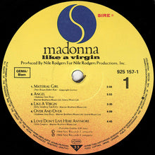 Load image into Gallery viewer, Madonna : Like A Virgin (LP, Album)