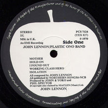 Load image into Gallery viewer, John Lennon / Plastic Ono Band* : John Lennon / Plastic Ono Band (LP, Album)