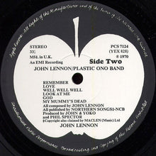 Load image into Gallery viewer, John Lennon / Plastic Ono Band* : John Lennon / Plastic Ono Band (LP, Album)
