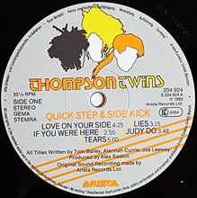 Load image into Gallery viewer, Thompson Twins : Quick Step & Side Kick (LP, Album)