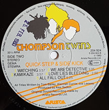 Load image into Gallery viewer, Thompson Twins : Quick Step & Side Kick (LP, Album)