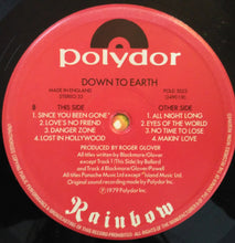 Load image into Gallery viewer, Rainbow : Down To Earth (LP, Album)